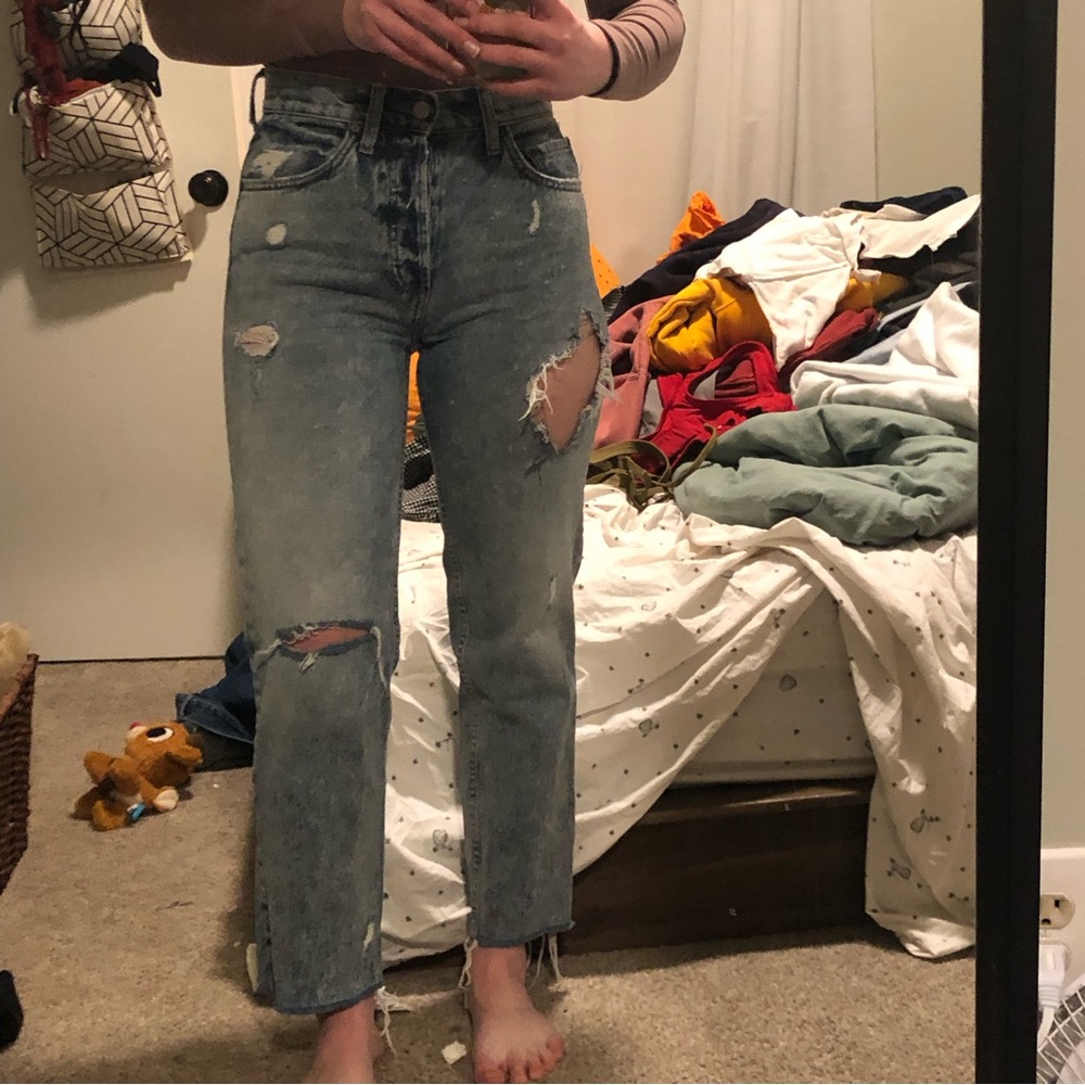 boyish mom jeans 25